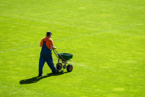 pulizia campo da calcio